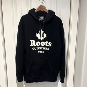 Roots Black and White Hoodie